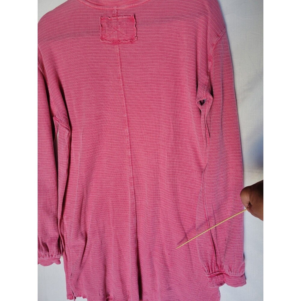 Free people we the free Women's Soul Oversized T-Shirt Size M Pink - Picture 12 of 13